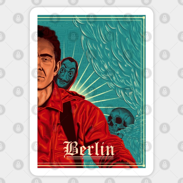 Berlin Sticker by Brokenbeanie